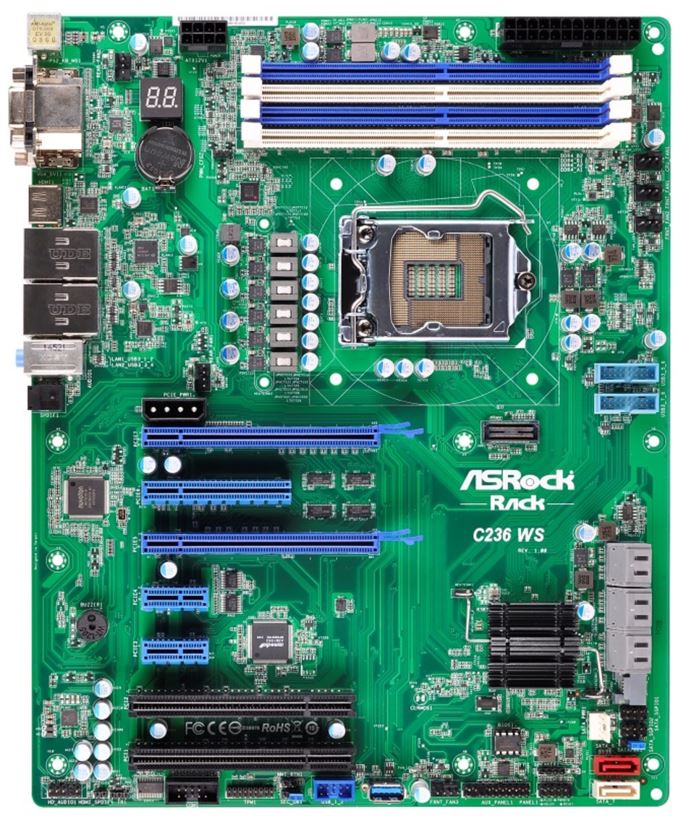 Η ASRock Rack αποκαλύπτει τρεις C230 series μητρικές