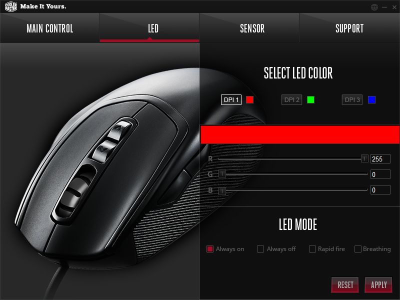 Η Cooler Master ανακοίνωσε το Xornet II Gaming Mouse