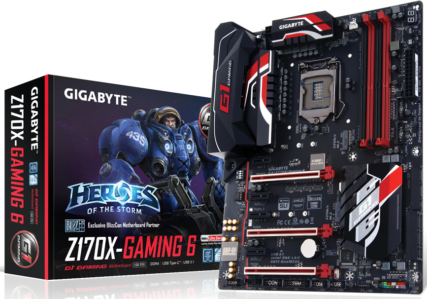 Η GIGABYTE αποκαλύπτει την Z170X-Gaming 6 μητρική για το LGA1151