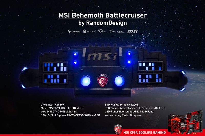 Scratch Build: MSI Behemoth Battlecruiser by RandomDesign
