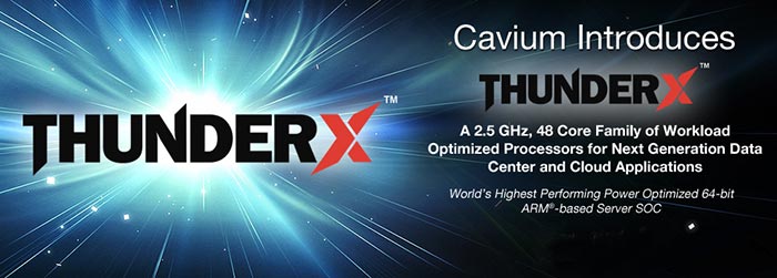 Cavium & GIGABYTE παρουσίασαν ThunderX ARMv8-based servers