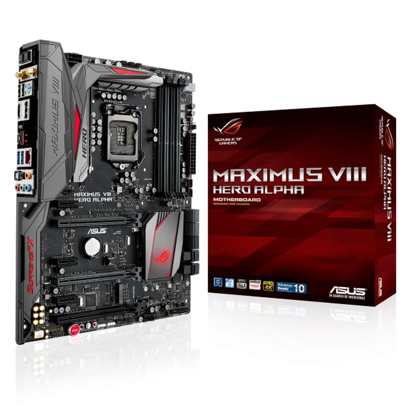 Νέα ASUS Maximus VIII Hero Alpha μητρική