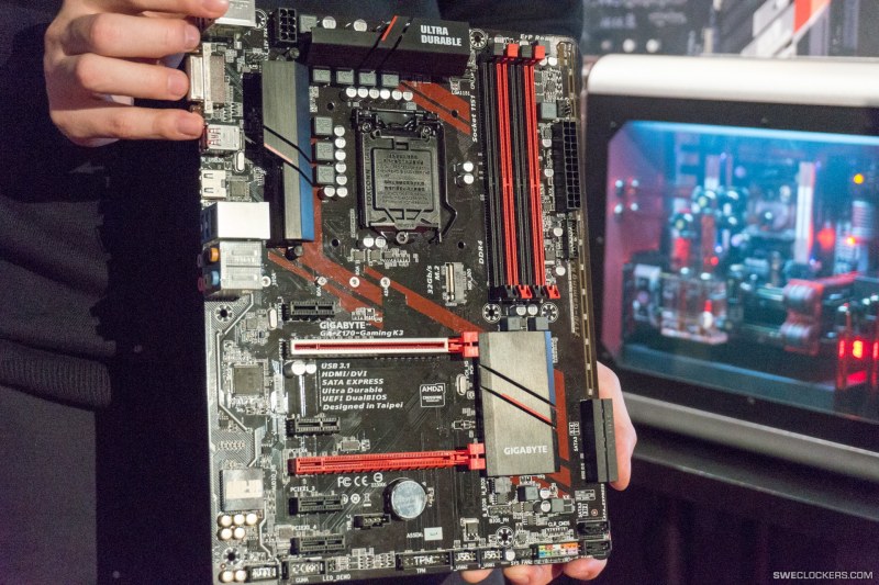 Η GIGABYTE GA-Z170 Gaming K3 αποκαλύφθηκε στο DreamHack 2015