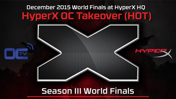 HyperX OC Takeover Season 3: Live overclocking μάχη στο OverClocking-TV