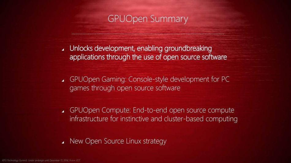 AMD GPUOpen: Η Open Source εναλλακτική του GameWorks αποκαλύπτεται