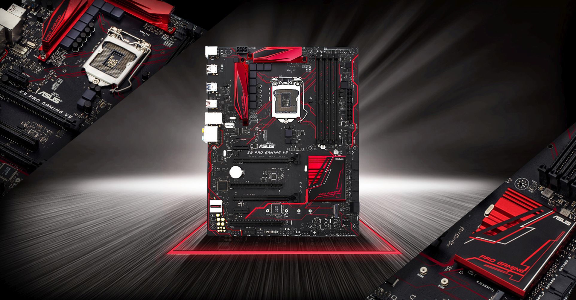 ASUS E3 Pro Gaming V5 μητρική: Για Xeon Gaming συστήματα