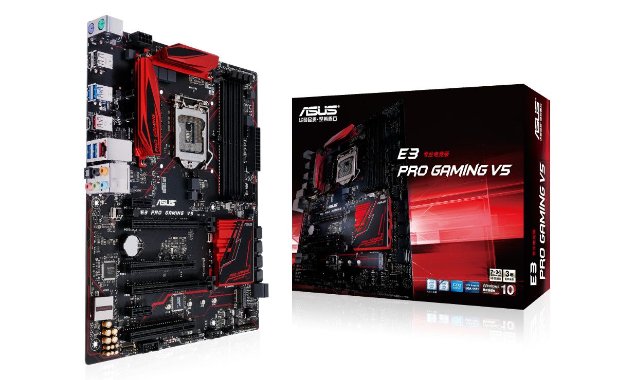 ASUS E3 Pro Gaming V5 μητρική: Για Xeon Gaming συστήματα