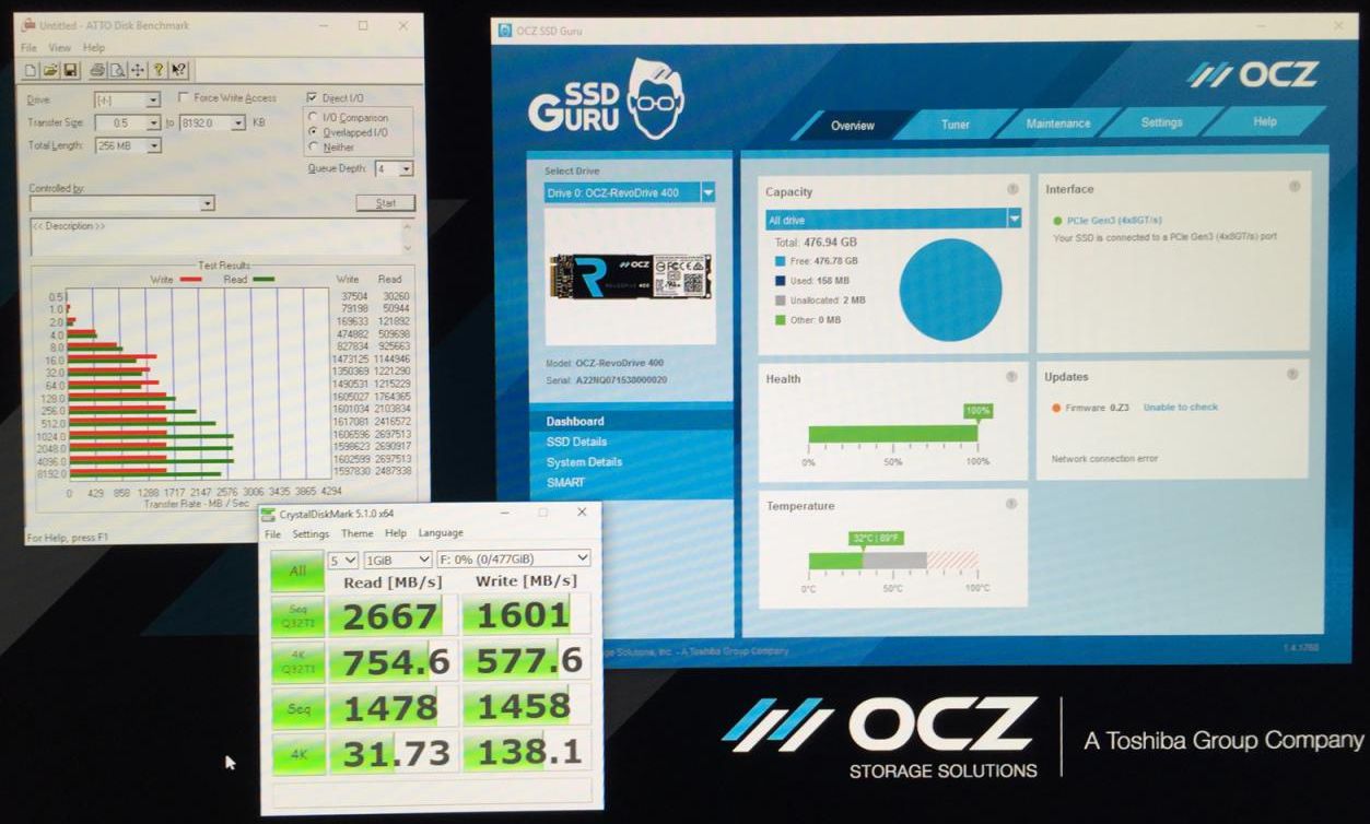 OCZ Trion 150 & RevoDrive 400: SSDs υψηλών επιδόσεων