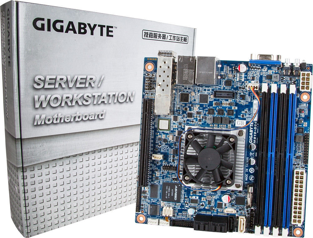 Mini-ITX Server μητρικές με BGA Xeon SoC από τη GIGABYTE