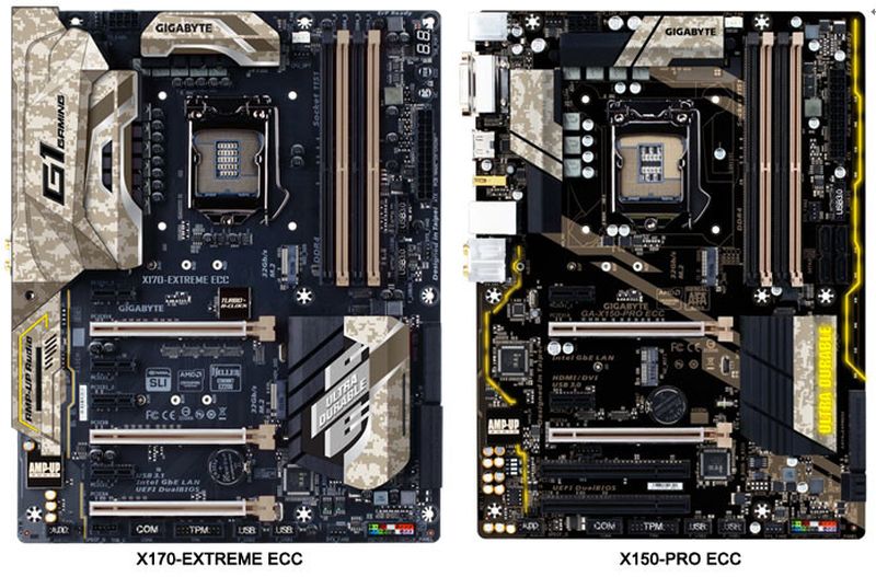 High-End Desktop μητρικές για Xeon από τη GIGABYTE