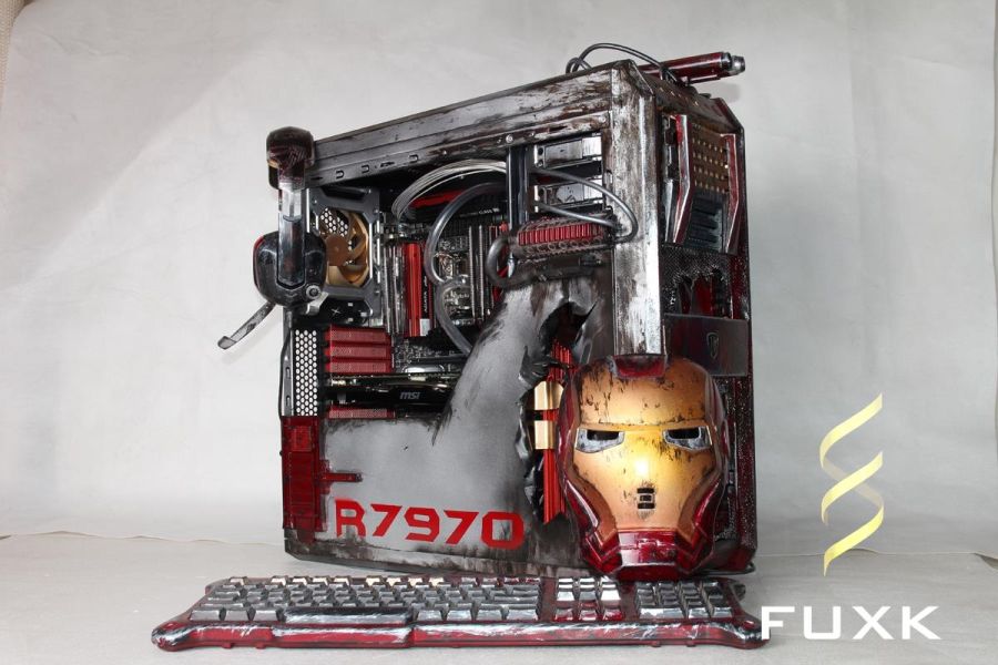 Case Mod: Iron Man Gaming PC