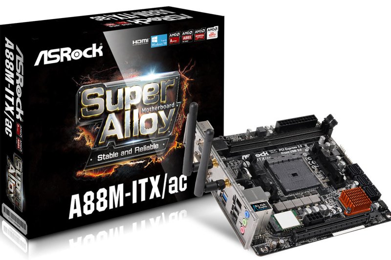 ASRock: Νέα ITX μητρική για FM2+ CPUs με ενσωματωμένο WiFi