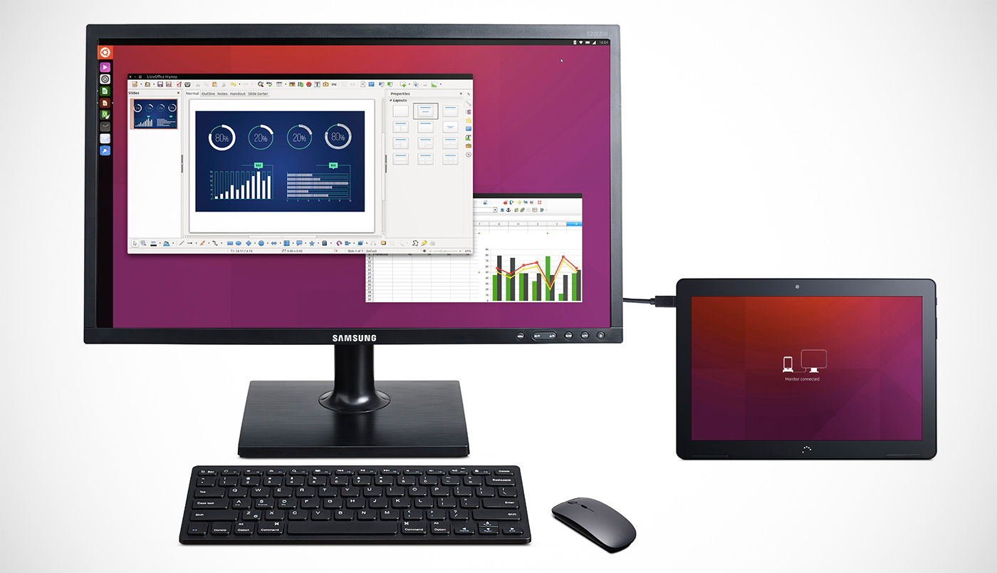 Το νέο Tablet της Ubuntu γίνεται και Desktop εάν το θελήσετε!