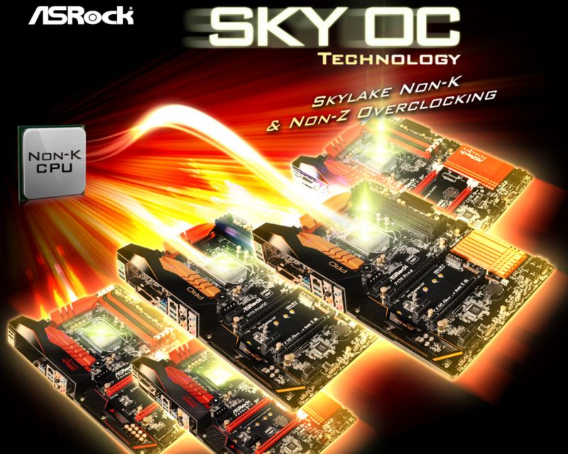 Η ASRock σημαίνει το τέλος του SKY OC για τους non-K Skylake CPUs