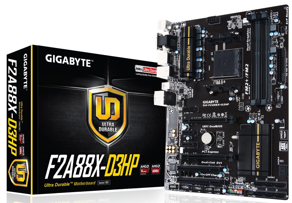 GIGABYTE F2A88X-D3HP: Midrange Μητρική για FM2+ APU