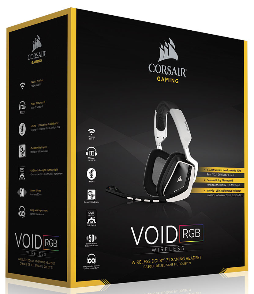 Η Corsair επεκτείνει τα VOID Surround Headsets της