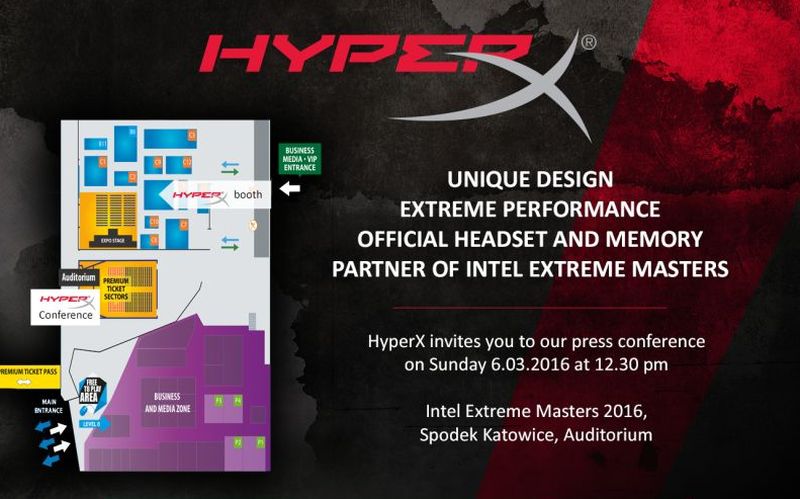 Η HyperX στο επίκεντρο του Intel Extreme Masters