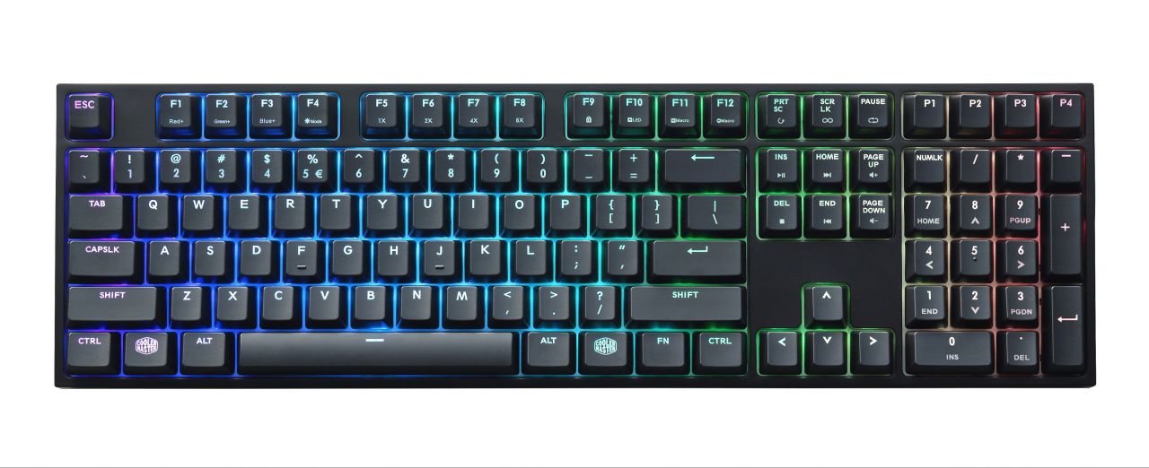 CoolerMaster MasterKeys Pro L & S Gaming Πληκτρολόγια