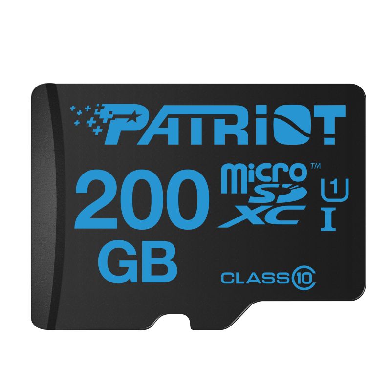 Patriot: MicroSDXC με 200GB στη τσέπη σας!