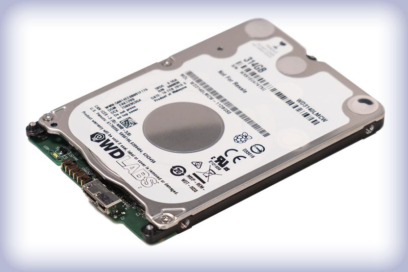 WD PiDrive 314GB - Σκληρός Δίσκος για το Raspberry Pi