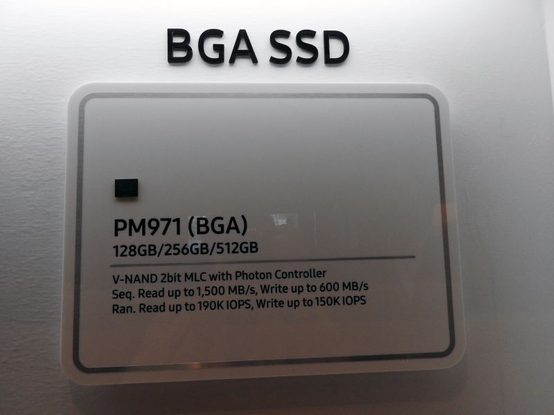 Ο PM971 BGA SSD της Samsung έρχεται σύντομα σε Smartphones/Tablets