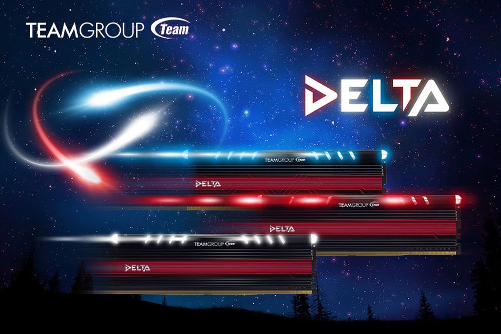 Team Group Delta DDR4 Μνήμες με LED Εφέ