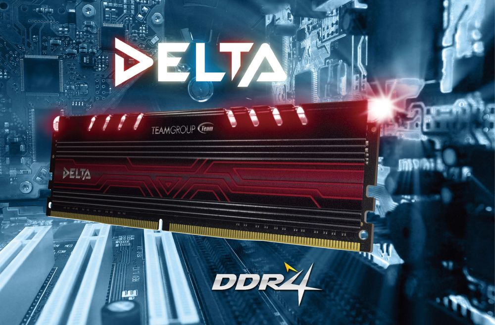 Team Group Delta DDR4 Μνήμες με LED Εφέ