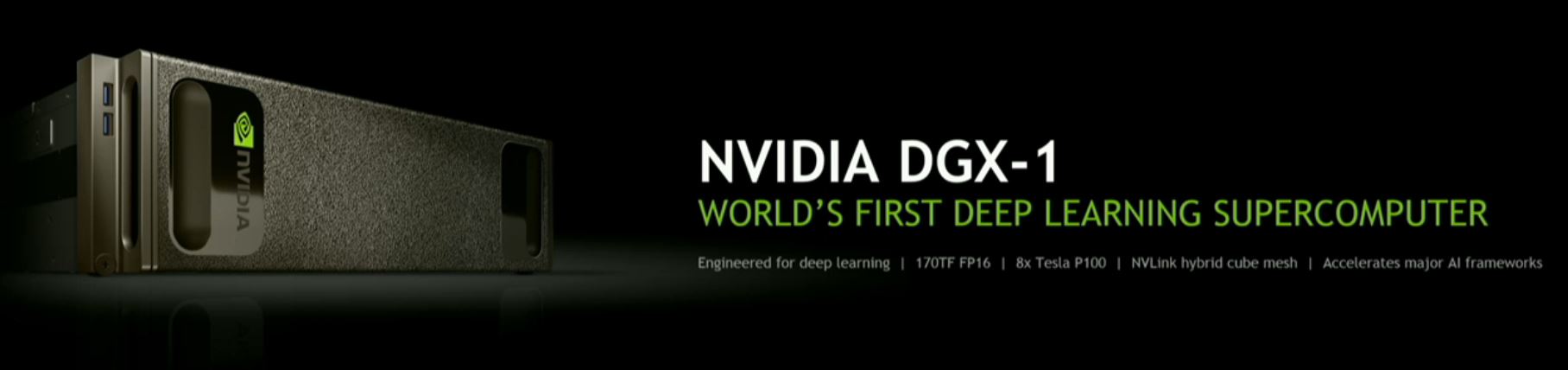 Ο Υπερυπολογιστής DGX-1 της NVIDIA είναι γεγονός!