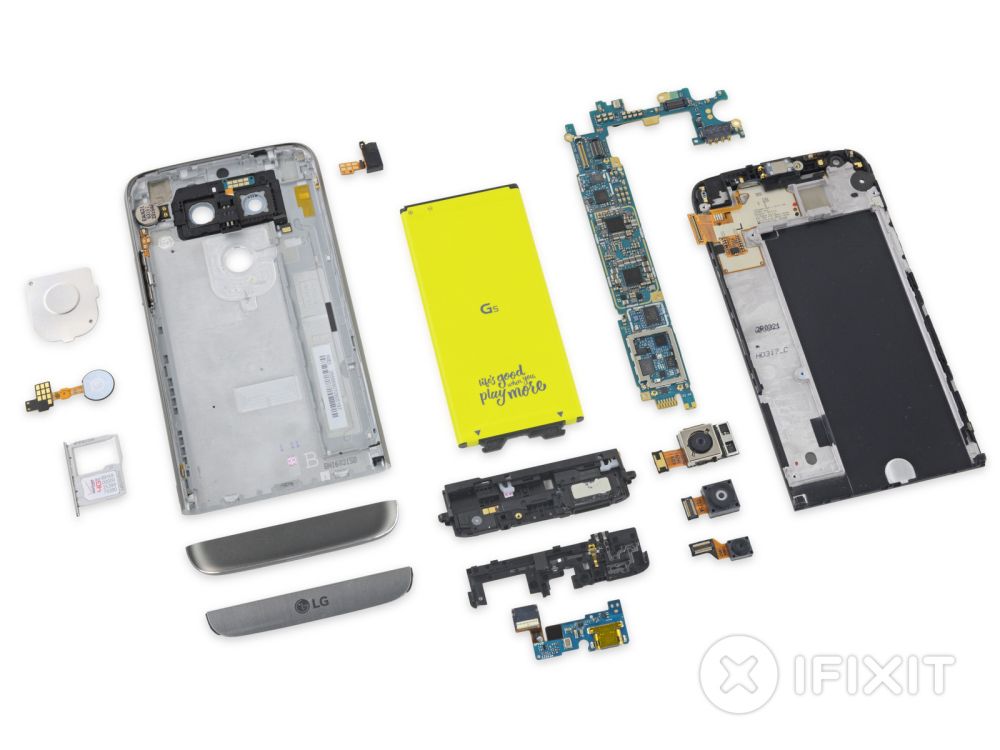 LG G5 Teardown: Αρκετά πιο εύκολο στην επισκευή λέει το iFixit