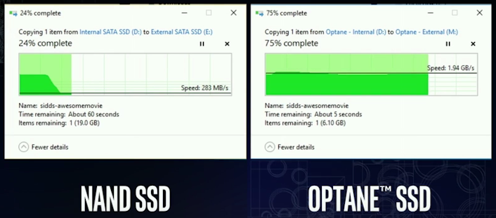 Επίδειξη του νέου Intel 3D XPoint Optane SSD στο IDF Shenzhen