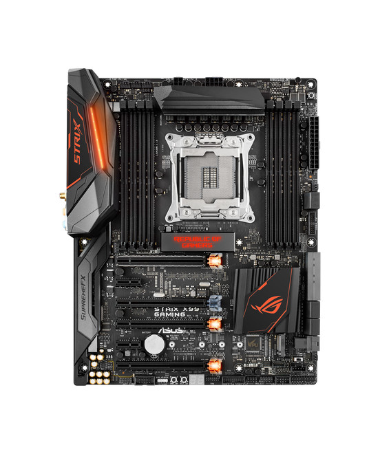 ASUS X99 Strix Gaming: Μητρική με RGB LED για LGA2011-3 CPUs