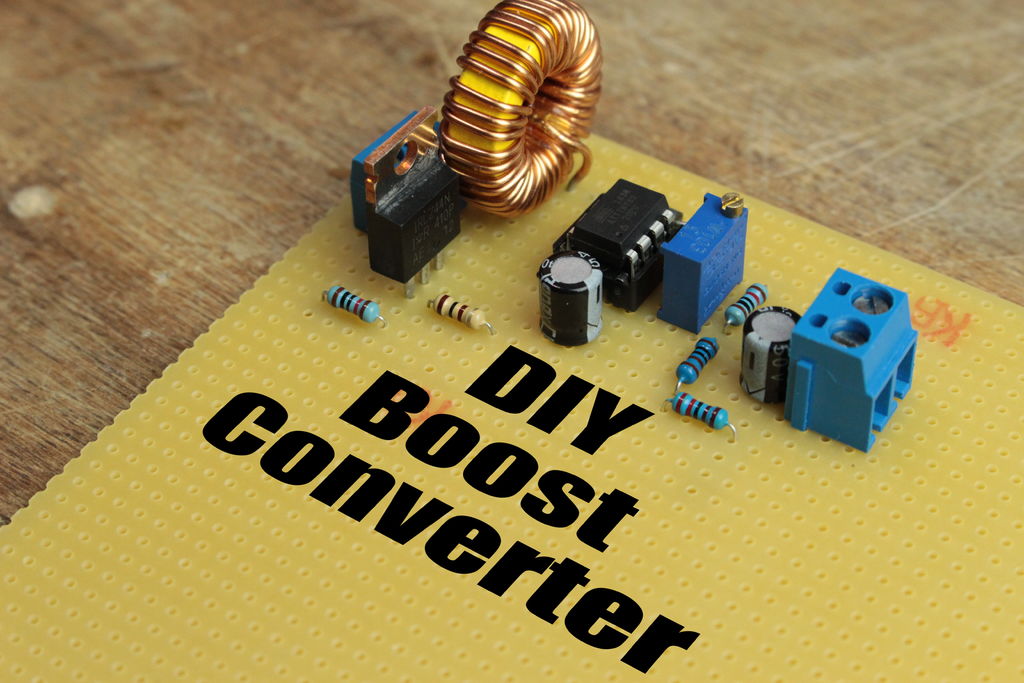 DIY: Boost Converter με Efficiency 78%