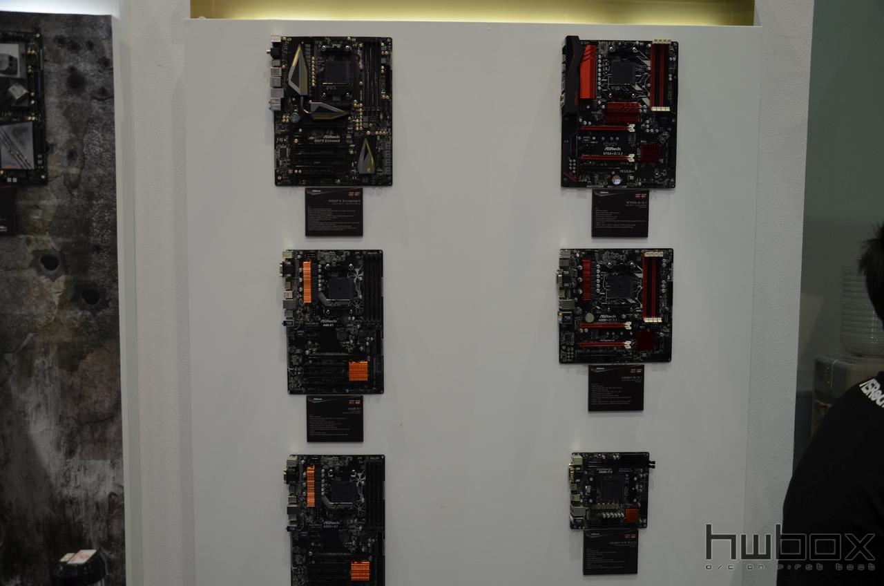 Computex 2016: Στο booth της ASRock παρέα με πολλές μητρικές