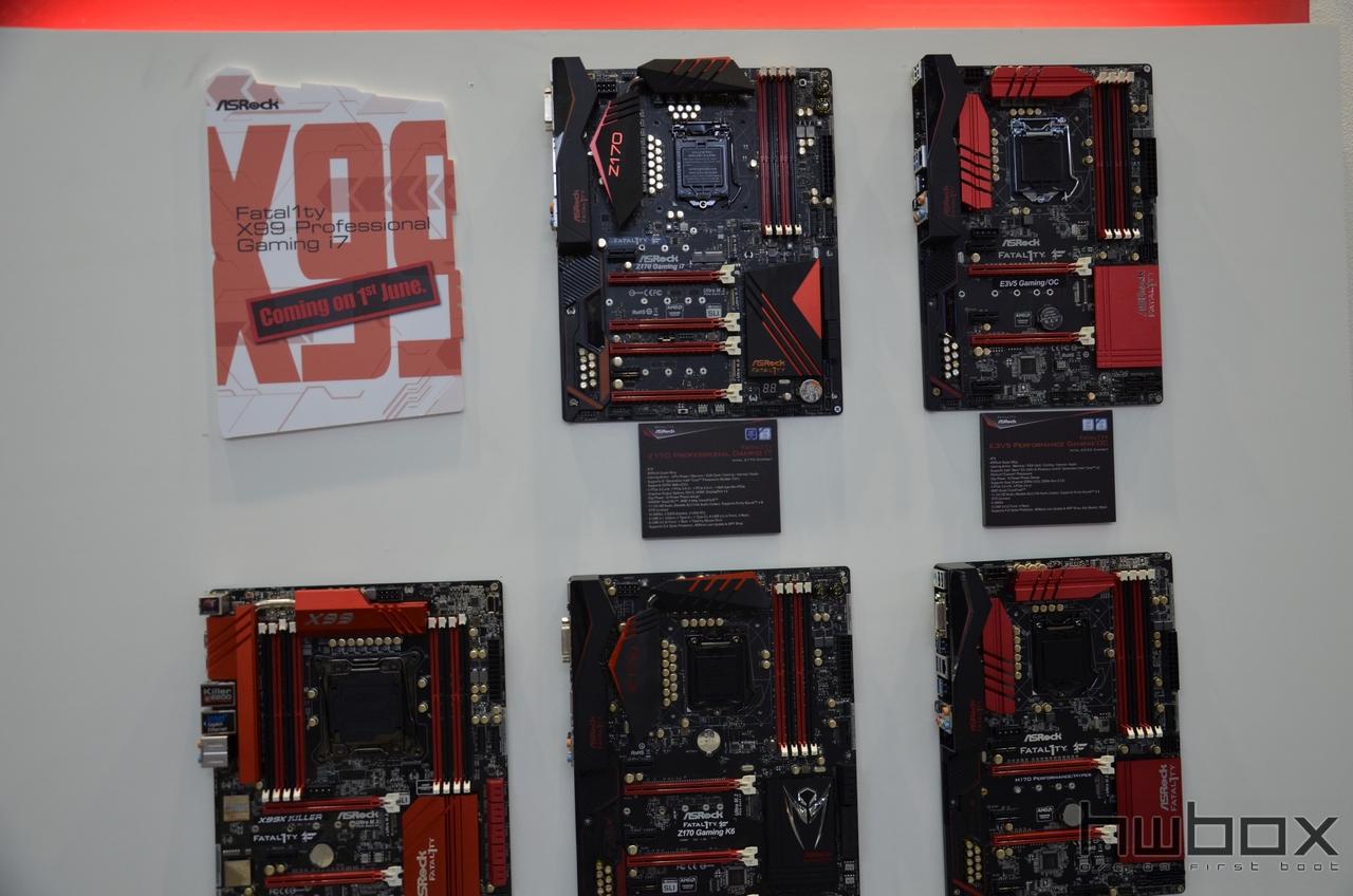 Computex 2016: Στο booth της ASRock παρέα με πολλές μητρικές