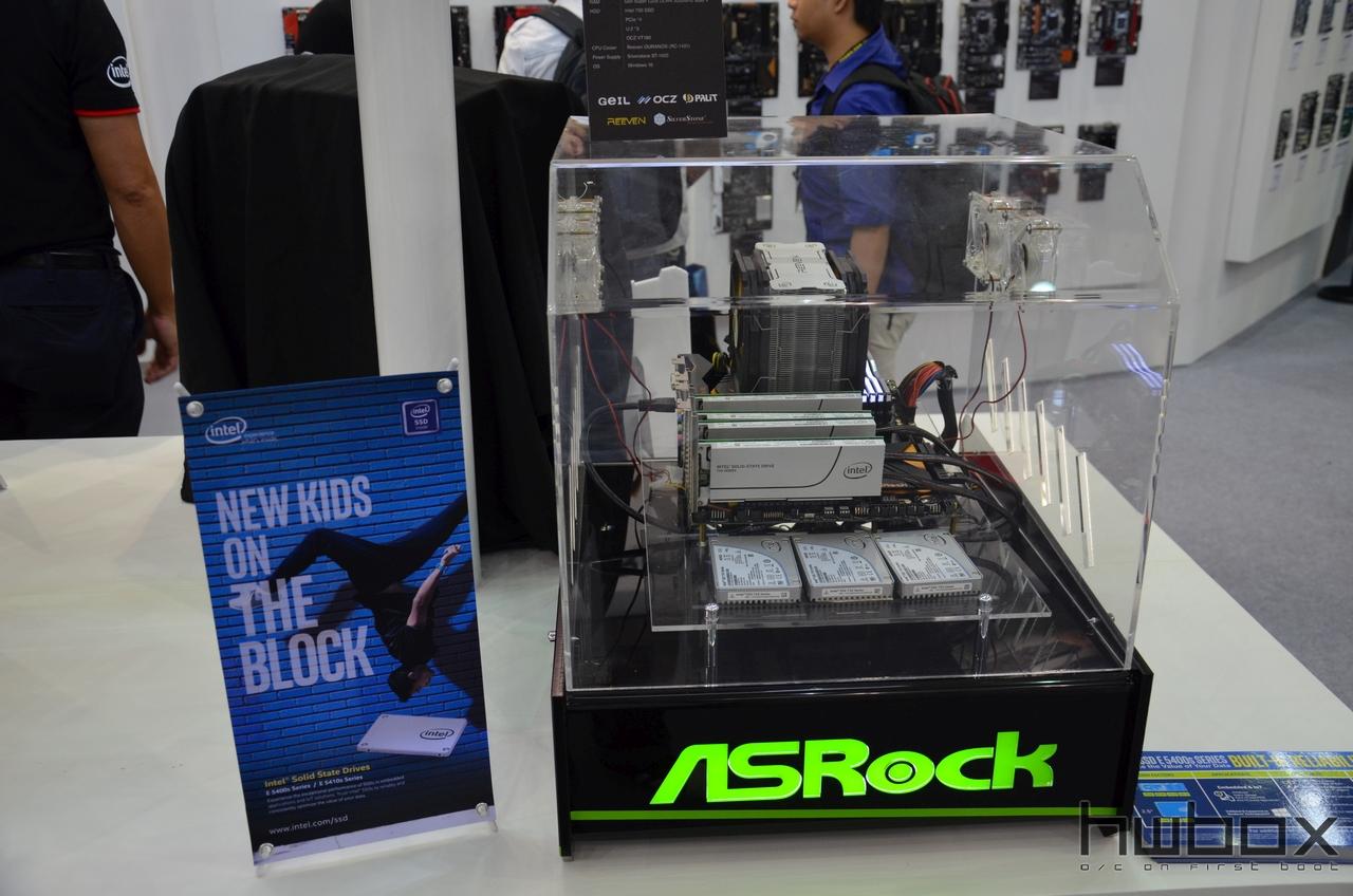 Computex 2016: Στο booth της ASRock παρέα με πολλές μητρικές