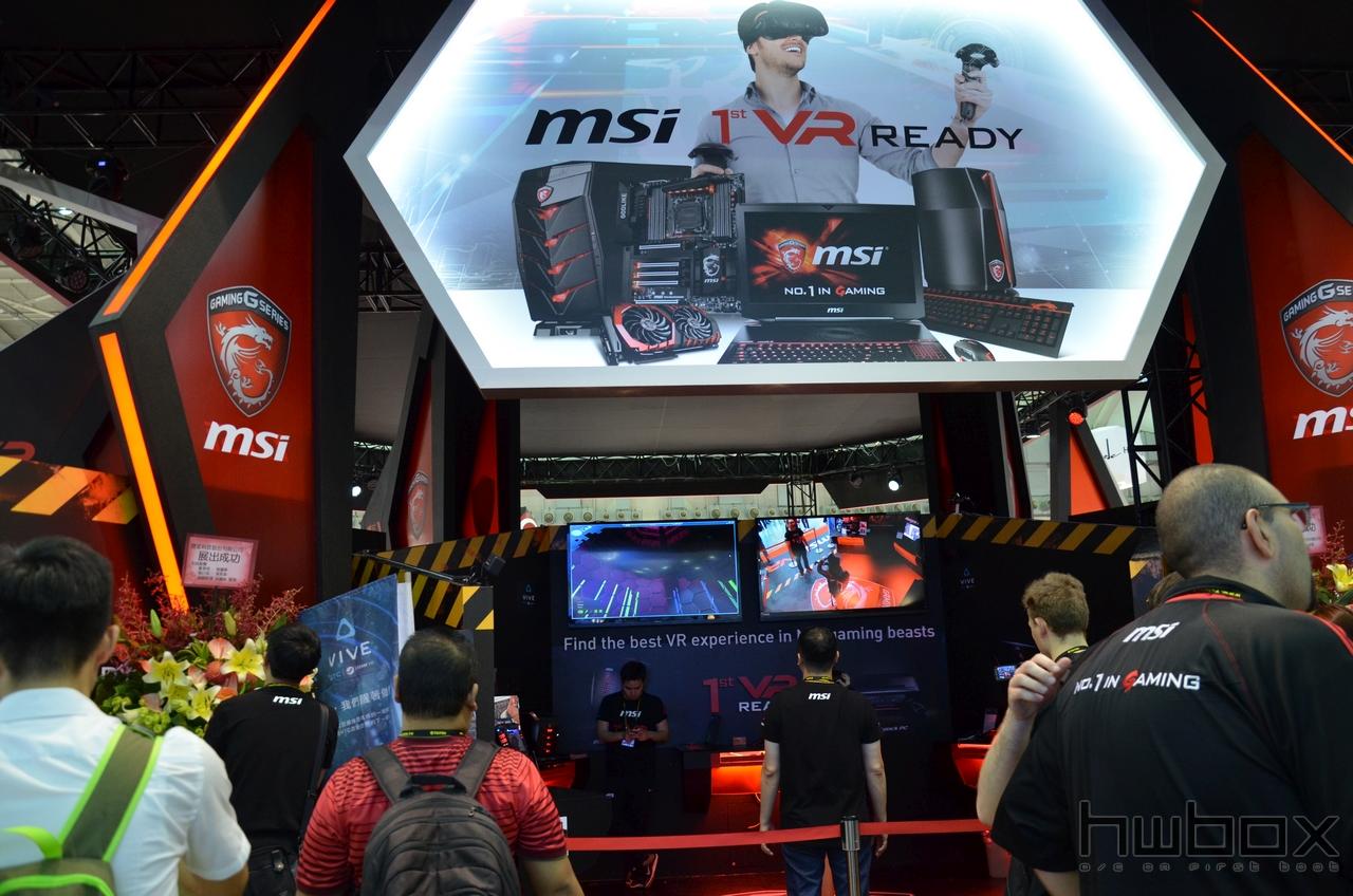 Computex 2016: MSI booth με VR Ready Laptop & Desktop