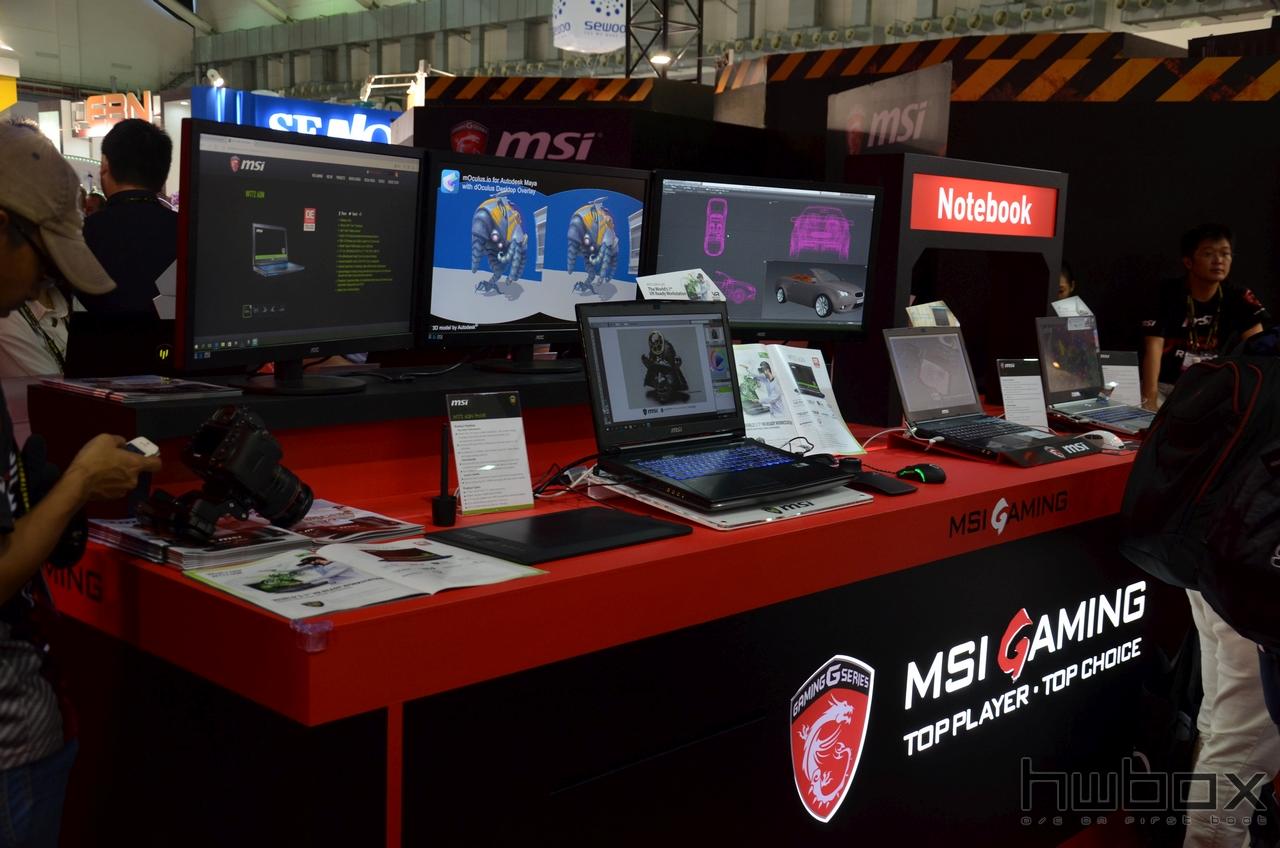 Computex 2016: MSI booth με VR Ready Laptop & Desktop