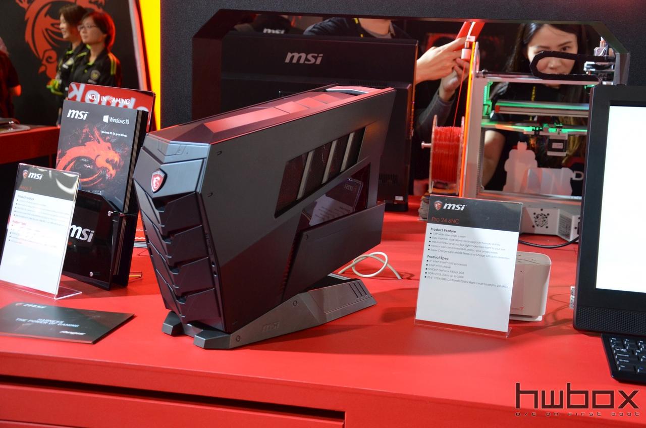 Computex 2016: MSI booth με VR Ready Laptop & Desktop