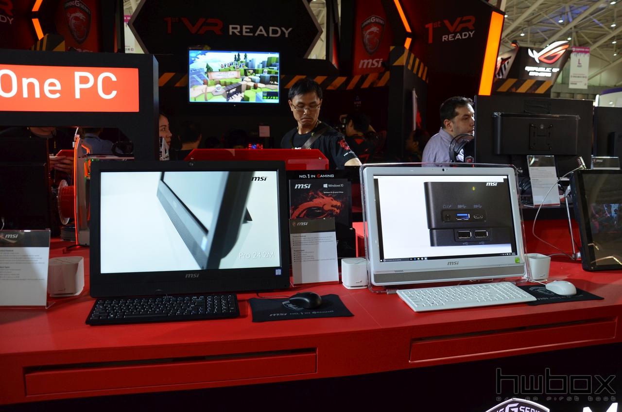 Computex 2016: MSI booth με VR Ready Laptop & Desktop