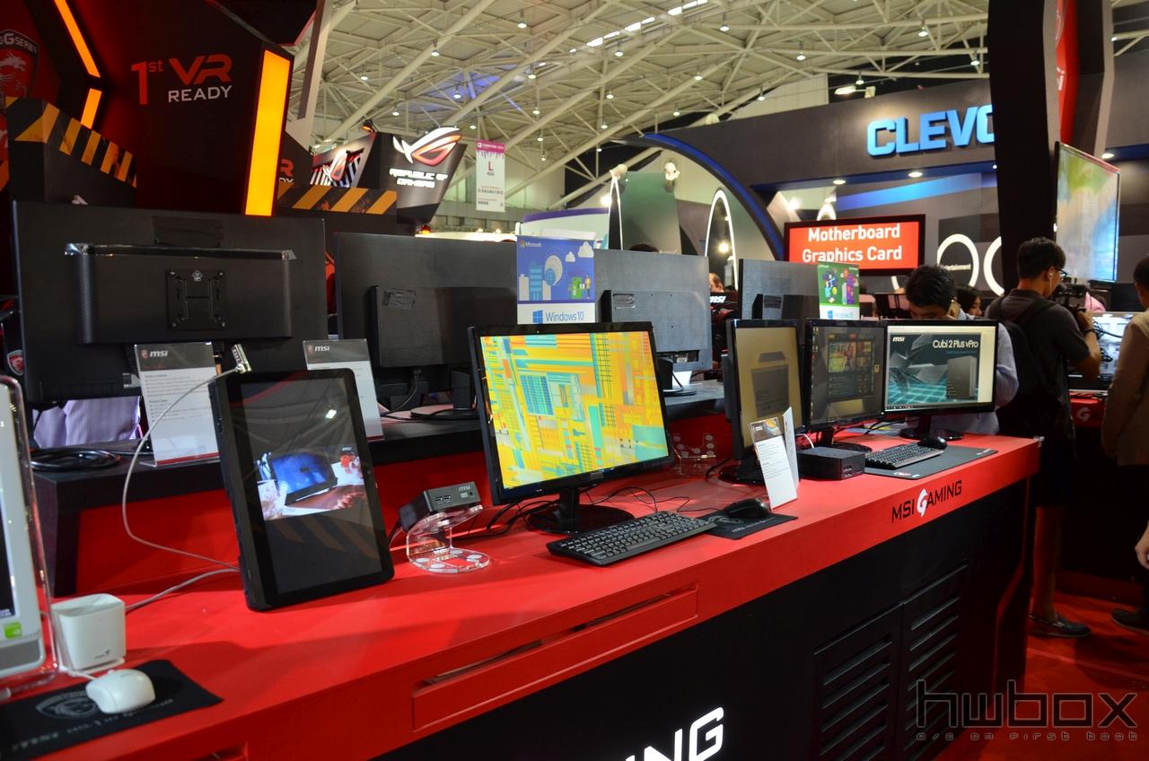 Computex 2016: MSI booth με VR Ready Laptop & Desktop