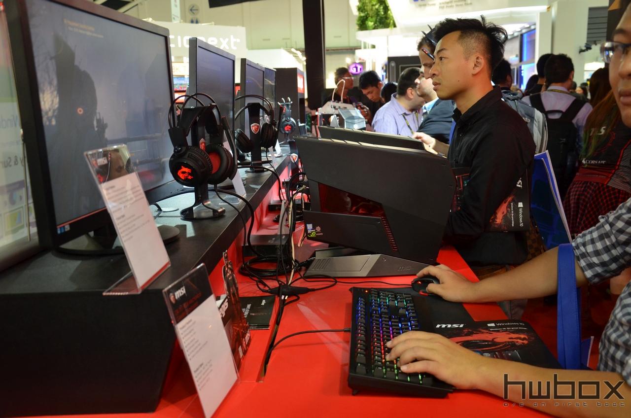 Computex 2016: MSI booth με VR Ready Laptop & Desktop