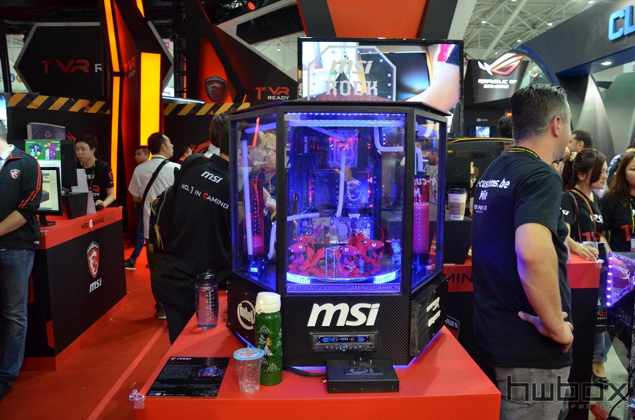 Computex 2016: MSI booth με VR Ready Laptop & Desktop