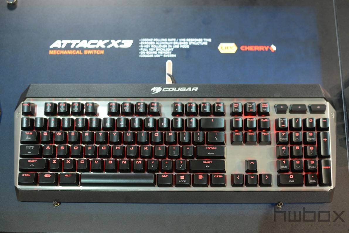 Computex 2016: Η Cougar και τα RGB Περιφερειακά της