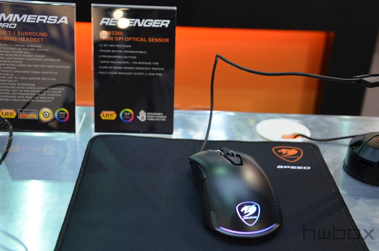 Computex 2016: Η Cougar και τα RGB Περιφερειακά της