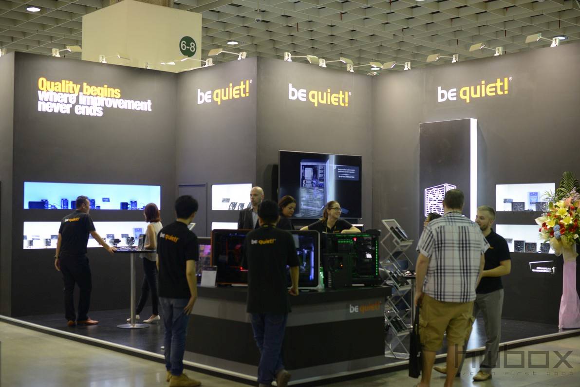 Computex 2016: Ησυχία στο booth της BeQuiet!