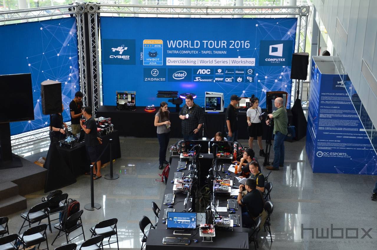 Computex 2016: Το World Tour του HWBOT στη Ταϊβάν