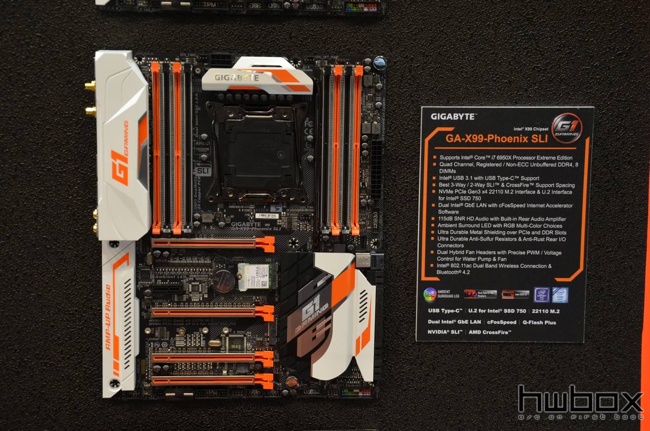 Computex 2016: Νέες μητρικές με έμφαση στο Design από τη GIGABYTE