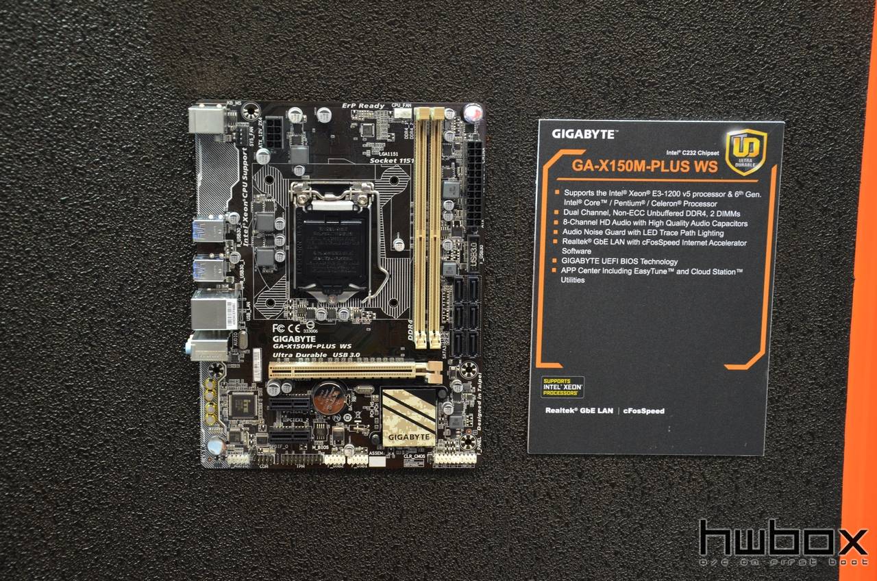 Computex 2016: Νέες μητρικές με έμφαση στο Design από τη GIGABYTE