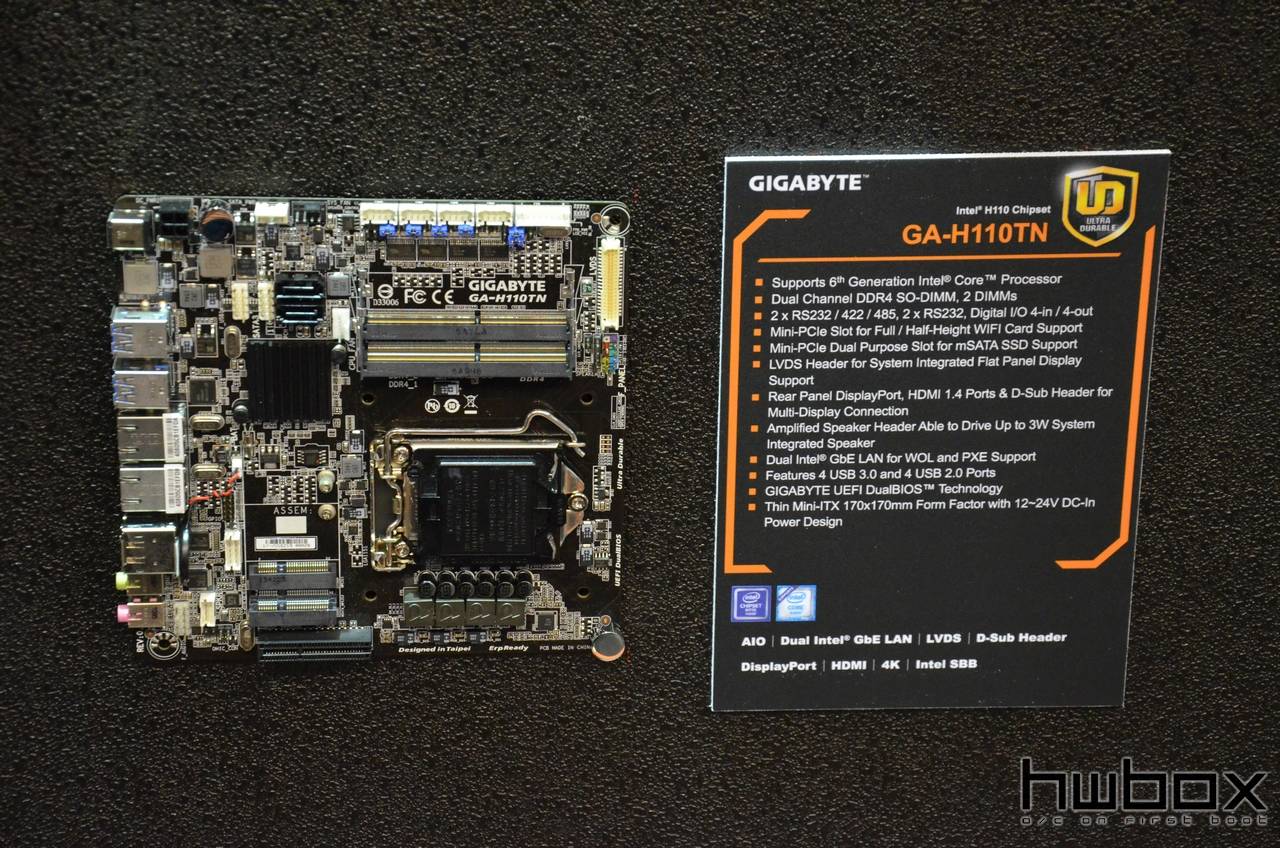 Computex 2016: Νέες μητρικές με έμφαση στο Design από τη GIGABYTE