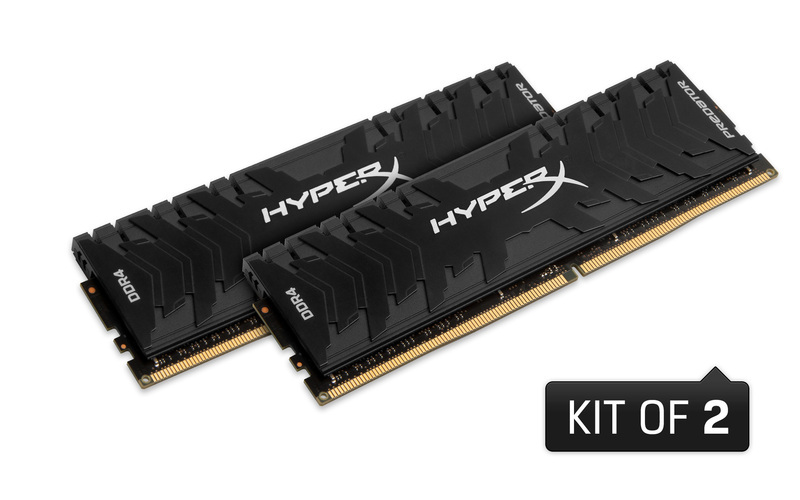 Νέο heatsink για τις HyperX Predator DDR4 & DDR3 μνήμες